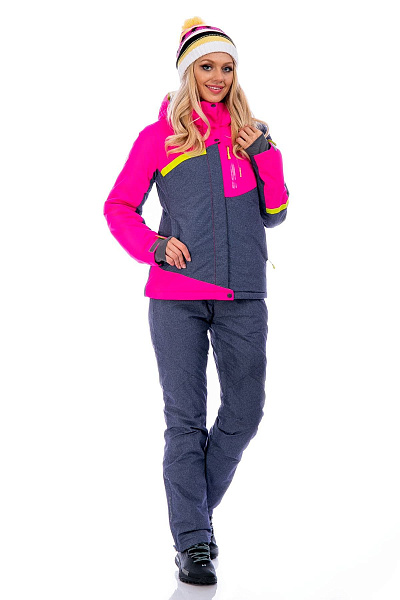 Женский горнолыжный Костюм High Experience Розовый, 6980194K2