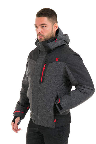 Мужская горнолыжная Куртка WHS Серый, 8783104