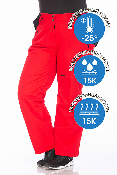 Штаны Lafor Красный, 767034