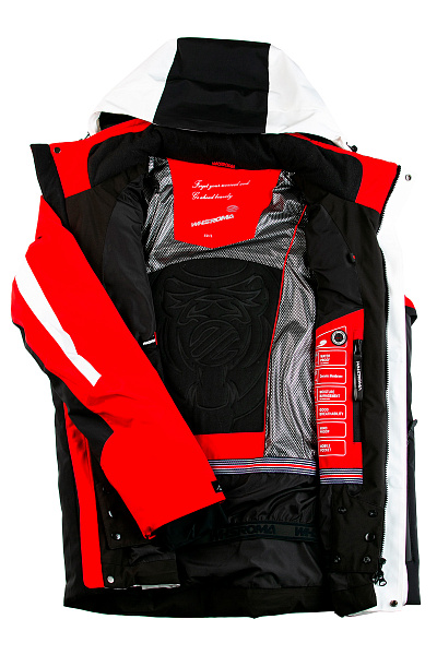 Мужская горнолыжная Куртка WHS Белый, 8783363