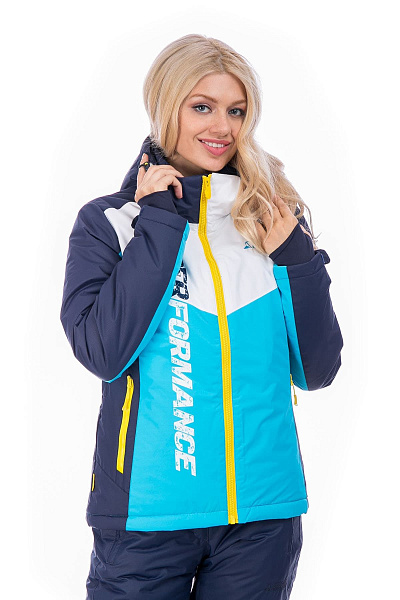 Женский горнолыжный Костюм High Experience Голубой, 6980304K2