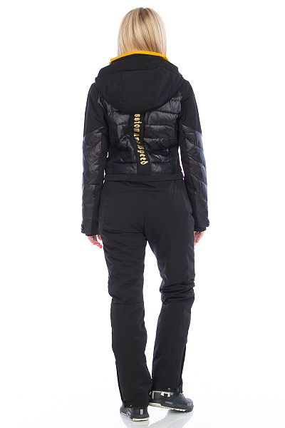 Женский горнолыжный Комбинезон WHS Черный, 8783369