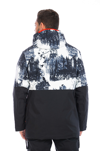 Мужской горнолыжный Анорак WHS Черный, 8783353