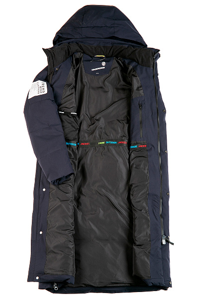 Женский зимний Пуховик WHS Темно-синий, 8783313