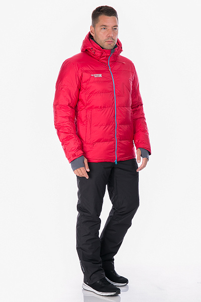 Мужской горнолыжный Пуховик Running River Красный, 827869