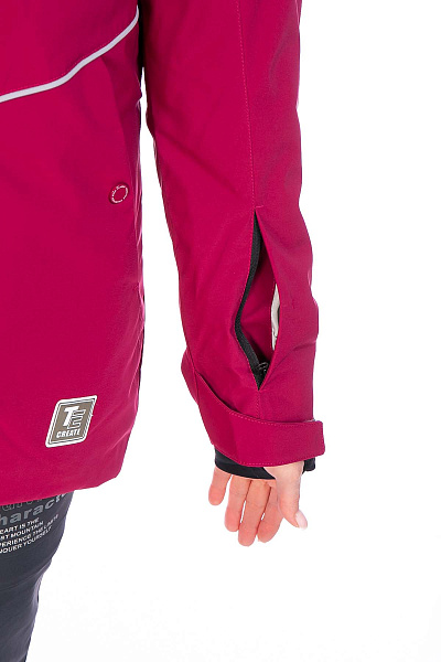 Куртка Tisentele Малиновый, 847627