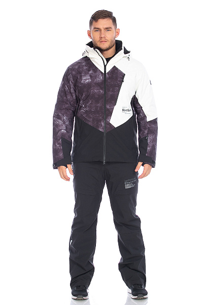 Мужской горнолыжный Костюм WHS Белый, 8783390K1
