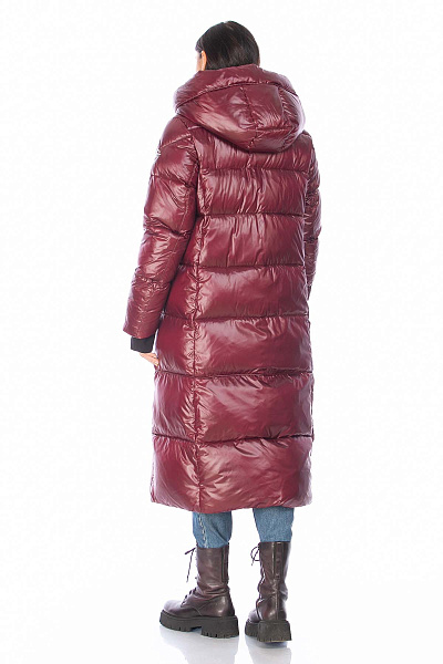 Пуховик FREE COVER Бордовый, 70673