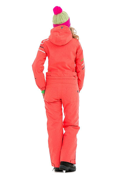 Женский горнолыжный Комбинезон Snow Headquarter Коралловый, 838111