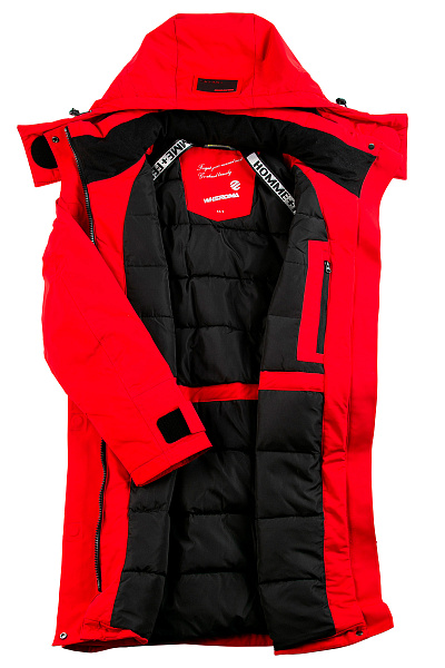 Женская зимняя Парка WHS Красный, 8783339