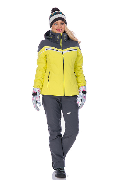 Женская горнолыжная Куртка WHS Желтый, 8783241