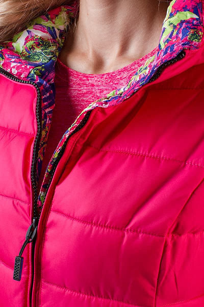 Женский зимний Пуховик WHS Розовый, 878365