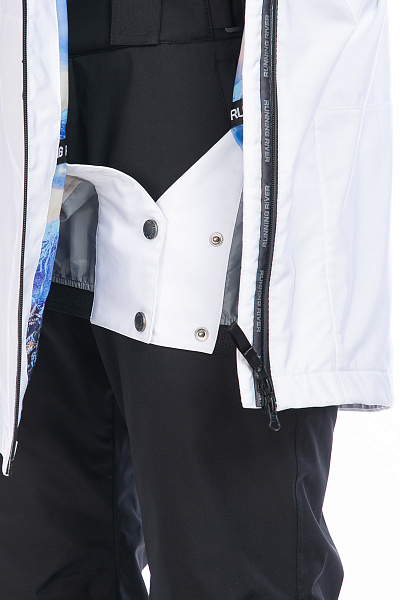 Мужская горнолыжная Куртка Running River Белый, 8278127