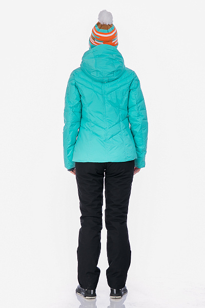 Женский горнолыжный Пуховик Running River Мятный, 827866