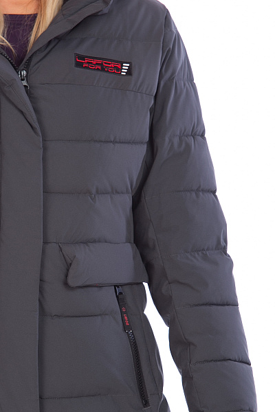 Пуховик Lafor Темно-серый, 7670101