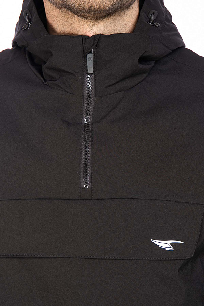 Анорак WHS Черный, 8783431