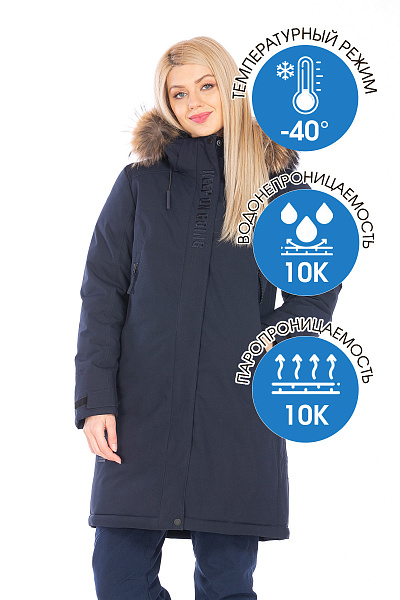 Парка High Experience Темно-синий, 6980422