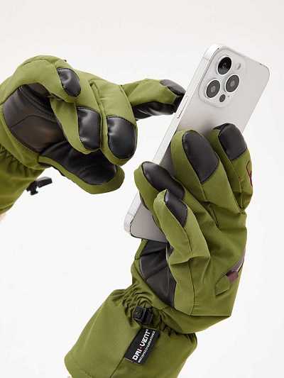 Перчатки Lafor Оливковый, 7670185