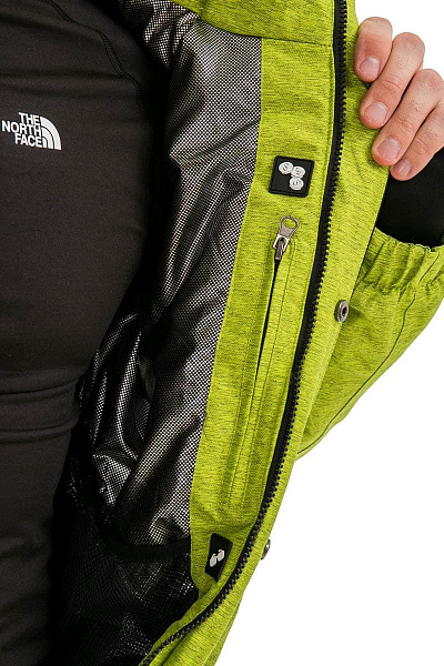 Мужской горнолыжный Комбинезон Snow Headquarter Салатовый, 83811