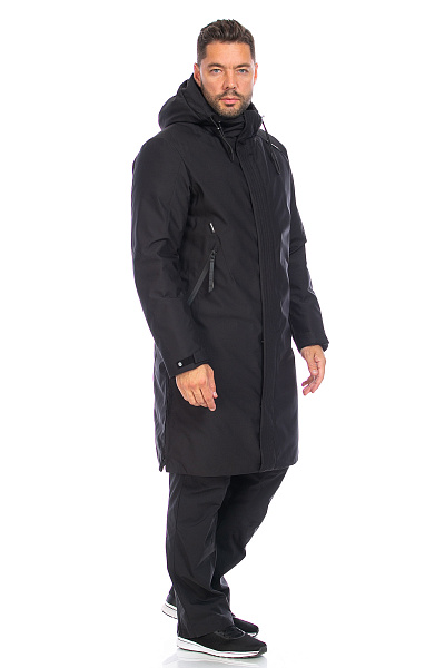 Мужская зимняя Парка WHS Черный, 8783337