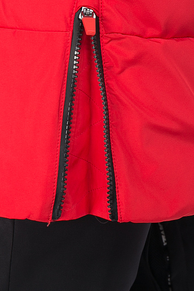 Женский зимний Пуховик WHS Красный, 8783227