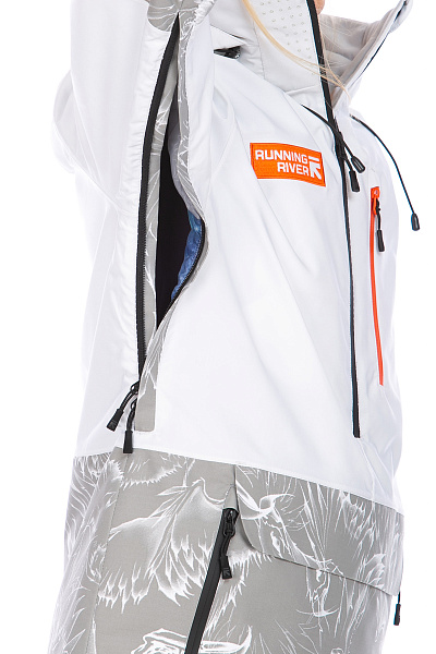 Женская горнолыжная Куртка Running River Белый, 8278129