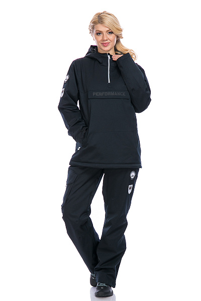 Женский горнолыжный Костюм High Experience Черный, 6980322K1