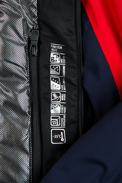 Мужская горнолыжная Куртка WHS Красный, 8783235