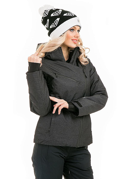 Женская горнолыжная Куртка WHS Черный, 878381