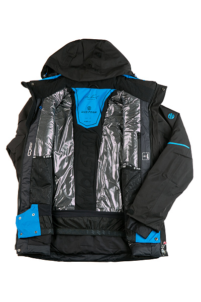 Мужская горнолыжная Куртка WHS Черный, 878375