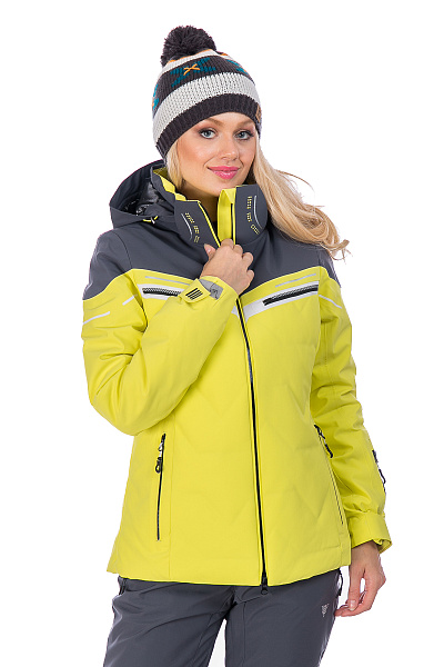 Женская горнолыжная Куртка WHS Желтый, 8783241