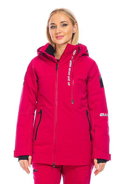 Женская горнолыжная Куртка WHS Малиновый, 8783333