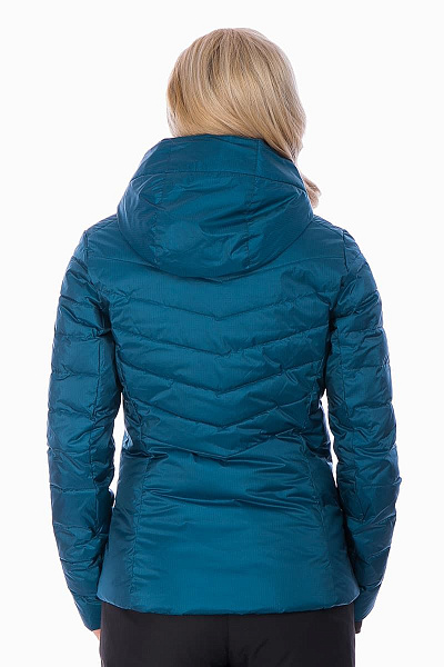 Женский горнолыжный Пуховик Running River Синий, 827826