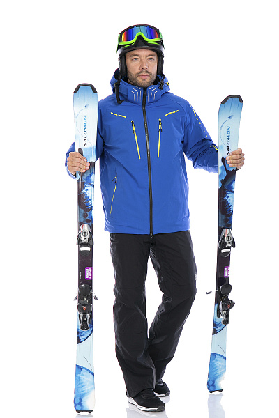 Мужская горнолыжная Куртка WHS Синий, 8783292