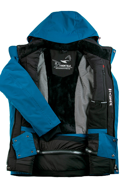 Мужская горнолыжная Куртка WHS Серо-синий, 8783335