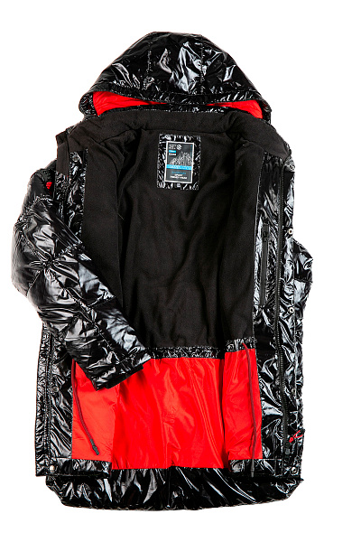 Детский зимний Пуховик WHS Черный, 8783297