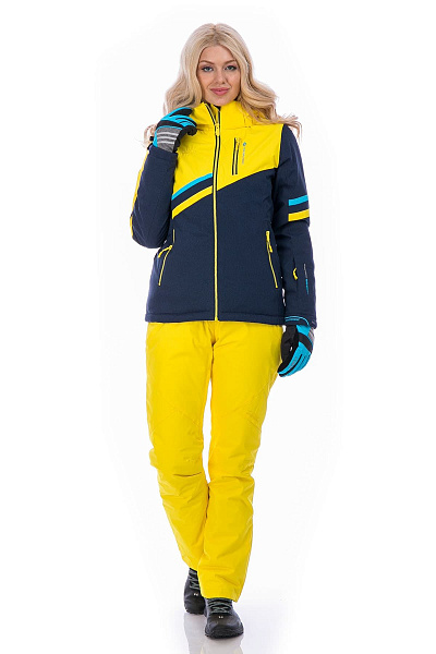 Женский горнолыжный Костюм High Experience Желтый, 6980280K2