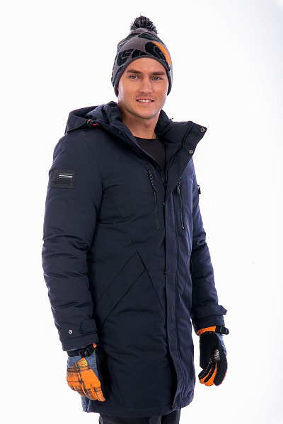 Мужская зимняя Парка WHS Синий, 8783132