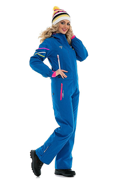 Женский горнолыжный Комбинезон Snow Headquarter Голубой, 838111
