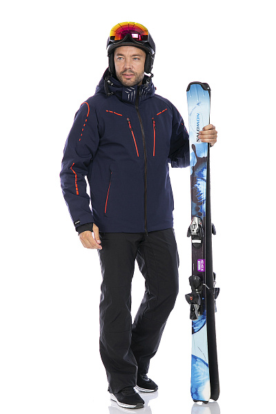 Мужская горнолыжная Куртка WHS Темно-синий, 8783292