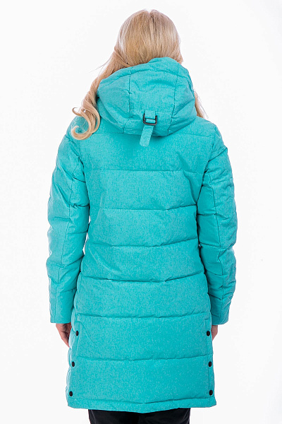 Женская зимняя Парка WHS Бирюзовый, 8783138