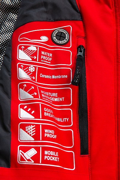 Женский горнолыжный Костюм WHS Белый, 8783397K1