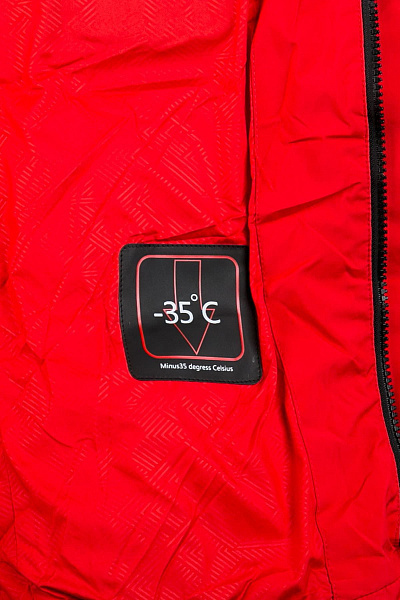 Женский зимний Пуховик WHS Красный, 8783156