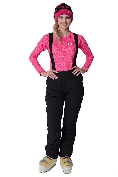 Женские горнолыжные Штаны Lanlaka Черный, 76752