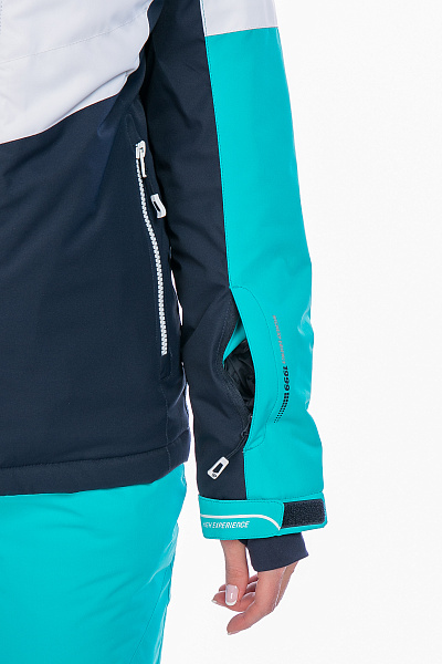 Женский горнолыжный Костюм High Experience Бирюзовый, 6980398K2