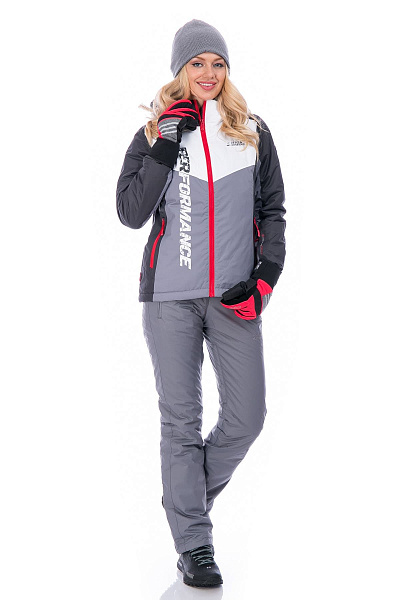 Женский горнолыжный Костюм High Experience Серый, 6980283K2