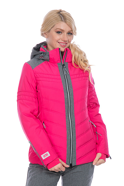 Женская горнолыжная Куртка WHS Малиновый, 8783247