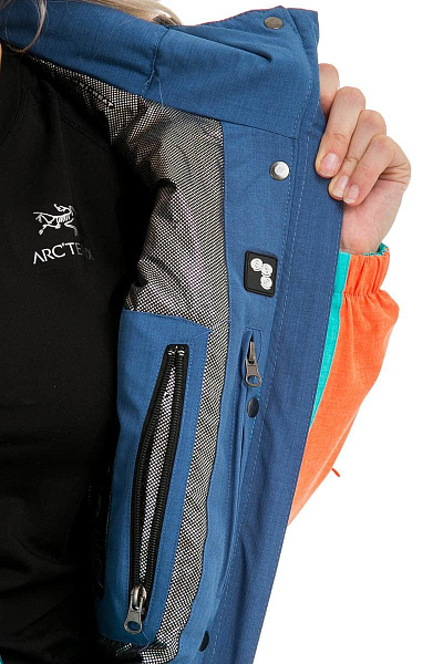 Женский горнолыжный Комбинезон Snow Headquarter Бирюзовый, 83819