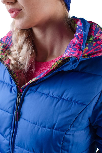Женский зимний Пуховик WHS Синий, 878365
