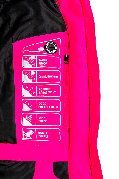 Женская горнолыжная Куртка WHS Белый, 8783342